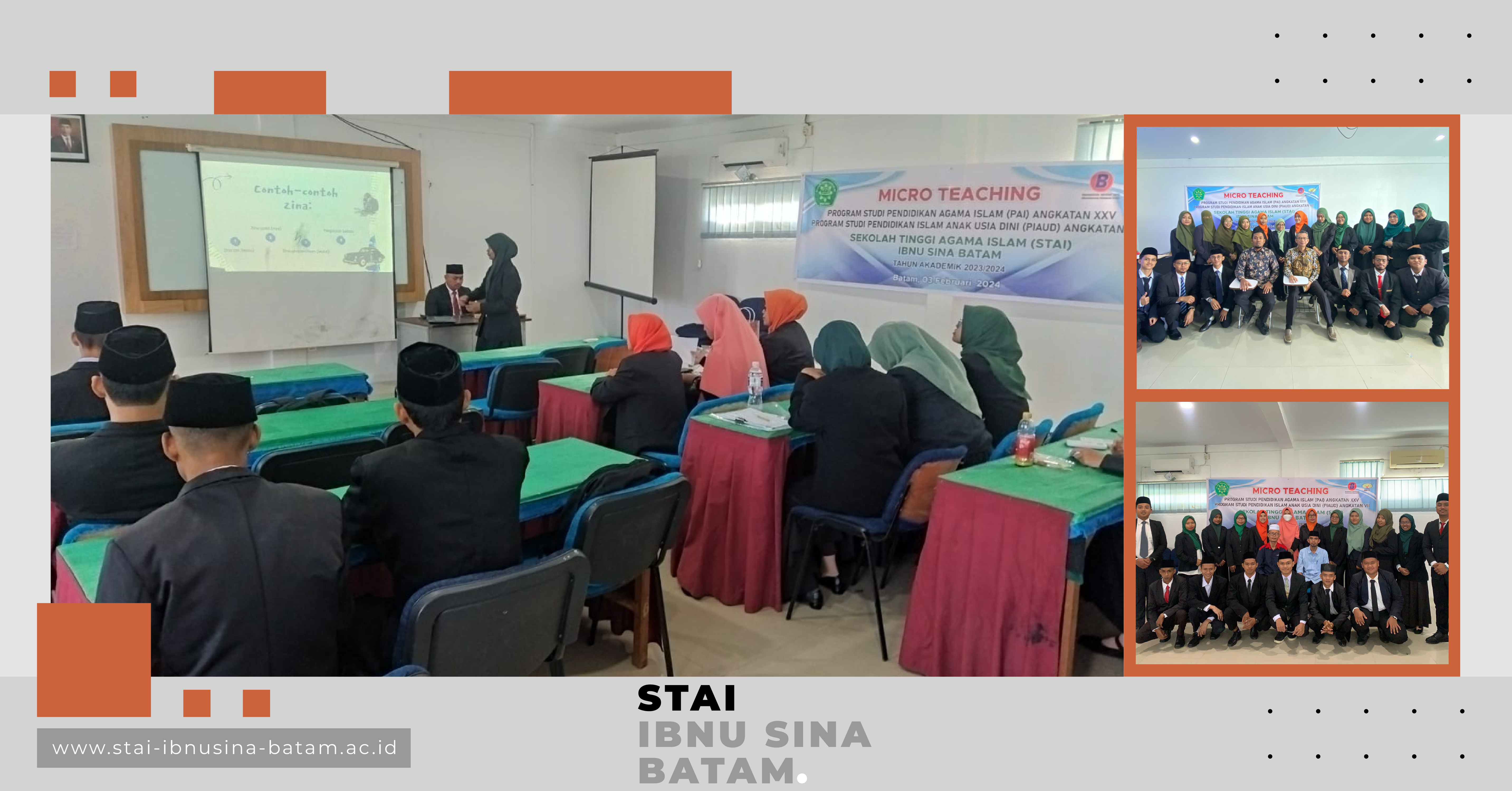 Ujian Micro Teaching : Prod PAI dan PIAUD STAI Ibnu Sina Batam